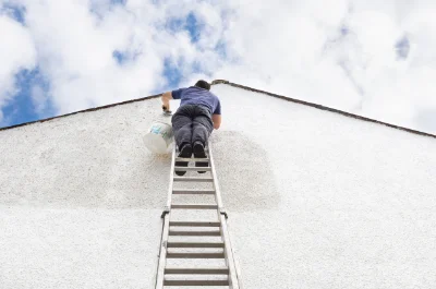 Peinture extérieure à Pradinas — façades et ravalement